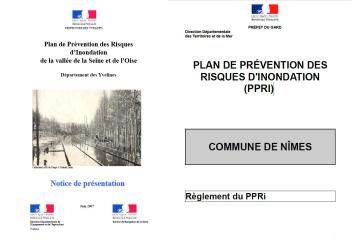 프랑스 지자체들의 침수재해대책계획(PPRI) 사례  사진1