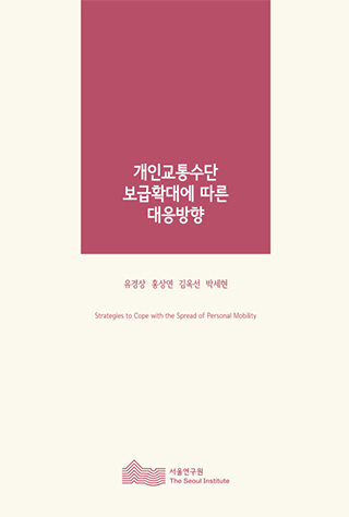 개인교통수단 보급확대에 따른 대응방향 