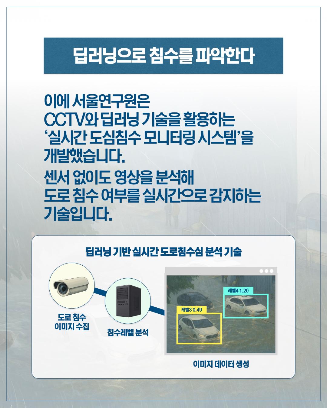 실시간 딥러닝 분석으로 침수 골든타임 잡는다 이미지