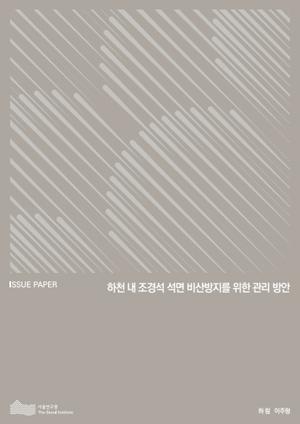 하천 내 조경석 석면 비산방지를 위한 관리 방안 이미지