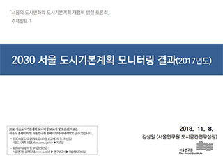 [토론회] 서울의 도시변화와 도시기본계획 재정비 방향